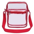 thumbnail image 1 of Qarigey Bolso de hombro de PVC Bolso de almacenamiento cruzado impermeable Doble cremallera Estuche de viaje informal Gran capacidad Hombres Type2 NO2, 1 of 6