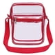 thumbnail image 1 of Qarigey Bolso de hombro de PVC Bolso de almacenamiento cruzado impermeable Doble cremallera Estuche de viaje informal Gran capacidad Hombres Type2 NO2, 1 of 6