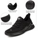 thumbnail image 4 of Zapatillas de senderismo Akk para mujer, espuma viscoelástica, color negro, talla 7.5, 4 of 7