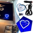 thumbnail image 4 of New Jdm Car Window Neon Interior Modified Heart-Shaped Led Atmosphere Light, 4 of 9