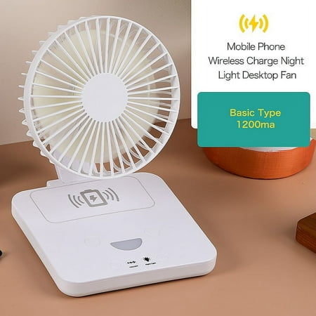 

Yonrjhukm Small Fan Rotating Shaking Head Wall Mounted Ceiling Fan Night Light Camping Kitchen Mini Cold Small Table Fan
