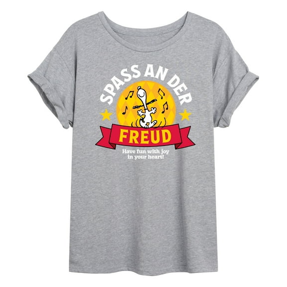 Peanuts - Snoopy Spass An Der Freud - Women's Oversized T-Shirt