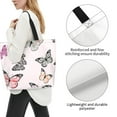 thumbnail image 7 of Horeoi Beautiful Butterfly Pattern ​Minimalist Crossbody Bag for Women Scratch-Resistant Oxford Fabric Multi-Functional Carryall Office Travel Versatile, 7 of 7