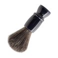 thumbnail image 1 of Brocha de afeitar para hombre, brocha para crema de afeitar, mango de PP negro, brocha de afeitar para salón de belleza, longitud de 4,3 pulgadas, 1 of 9