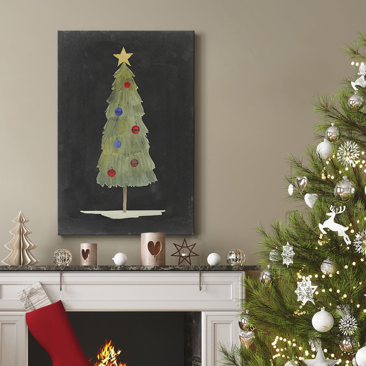 Christmas Glow II- Gallery Wrapped Canvas