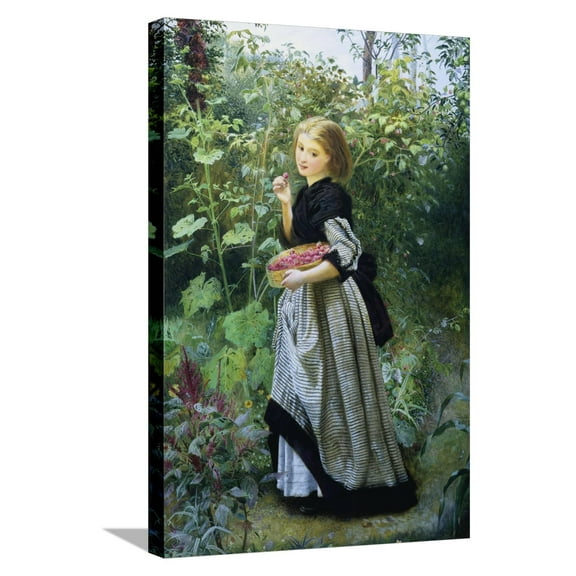 Art.com A Garden Harvest Stretched Canvas Print Wall Art by Frederick Smallfield, 16" x 24"