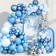 thumbnail image 1 of Guirnalda de globos para decoración de fiestas huiran Xtellar color Azul, 1 of 3
