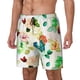 thumbnail image 1 of Fotbe Floral Vintage Traje de Baño para Hombre – Shorts de Natación de Secado Rápido con Forro y Bolsillos-Small, 1 of 6