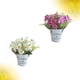 thumbnail image 5 of macetas de hojalata con forma de margarita americana, simulación de plantas, decoración de paisajes falsos, macetas para el hogar, la oficina y el balcón (colores variados), 5 of 7