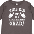 thumbnail image 4 of Inktastic This Kid Kindergarten Grad WHT Boys or Girls Long Sleeve Toddler T-Shirt, 4 of 5