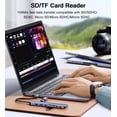 thumbnail image 3 of Hub USB C TIEDXIOY 8 en 1 USB 3.0 con lector de tarjetas SD/TF, 3 of 9
