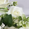 thumbnail image 5 of Ukeler Bridal Fake Silk Rose Flowers Bouquet for Home Decoration Party Festival Wedding Decor, 5 of 6