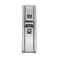 thumbnail image 3 of Watch Clasp Buckle, Replacement Polished Finish Stainless Steel Rust Proof Watchband Clasp Exquisite  For Repairing, 3 of 8