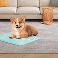 thumbnail image 4 of TIELUTT Tapis d'Été en Gel pour Chiens et Chats Tapis de Glace Réutilisable pour Animaux Tapis de Cage Tapis Rafraîchissant pour Animaux Tapis pour Cage Ombre pour Chien pour Extérieur Lit pour Chien, 4 of 5