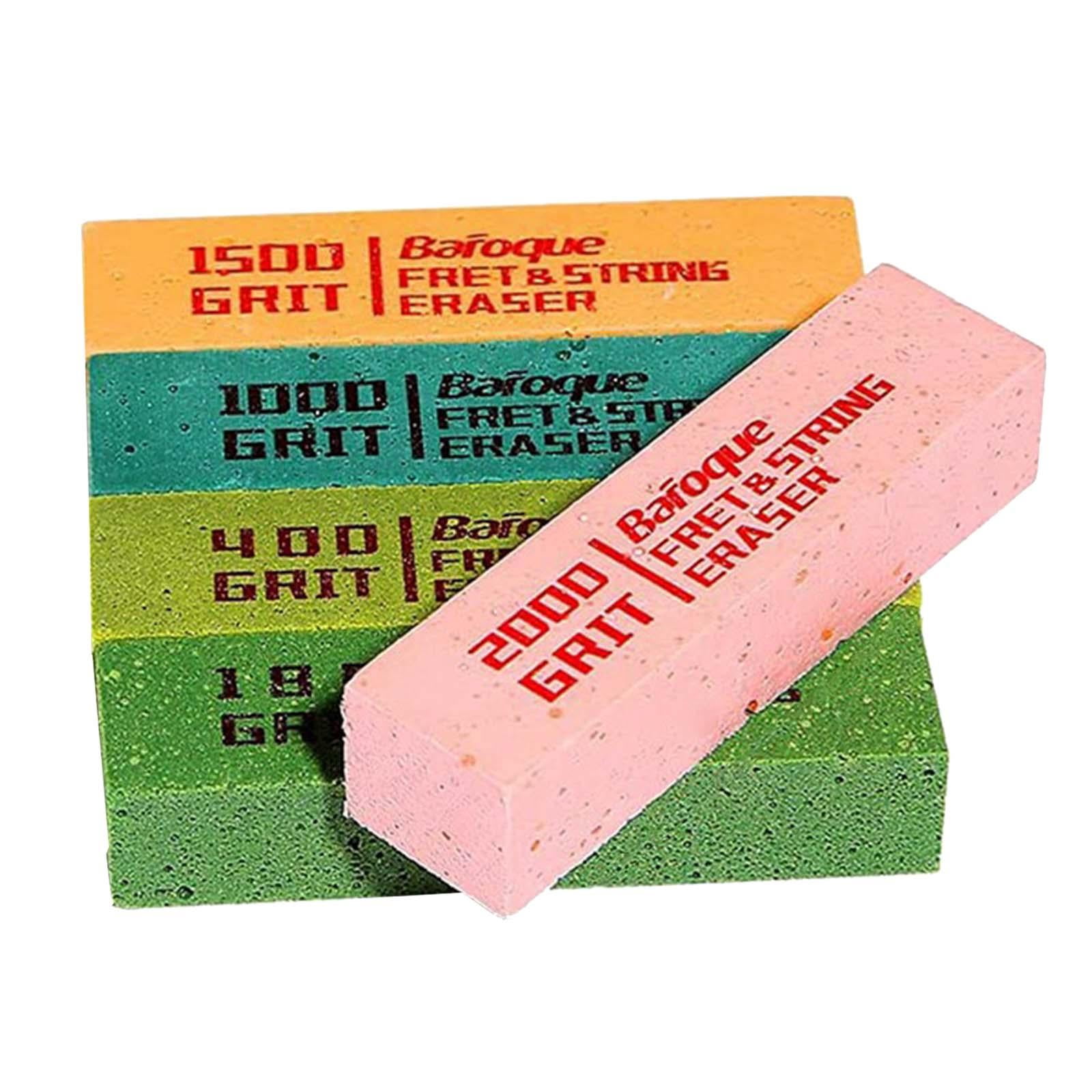5Pcs Guitar Fret Erasers Frets Polish Tools Kits for Guitar Fret Instrument