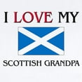 thumbnail image 2 of CafePress - I Love My Scottish Grandpa Infant Bodysuit - Baby Light Bodysuit, Size Newborn - 24 Months, 2 of 4