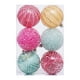 thumbnail image 2 of 6 colgantes de bolas navideñas, manualidades ligeras, decoración navideña para el árbol de Navidad Multicolor, 2 of 9