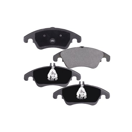 Gridiron Brakes Front Premium Ceramic Brake Disc Pad Set (4)
