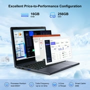 HYYUO 2 in 1 11.6Touchscreen Laptop, 256GB SSD 16GB RAM, Intel 6500Y Convertible Tablet Notebook, 360° Flip, Ultra-portable Laptop, Windows 11 Laptop for Office, Business, Study