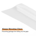 thumbnail image 3 of Uxcell 2 Pack 30" Silicone Kitchen Stove Counter Gap Filler Cover for Stovetop, White, 3 of 6