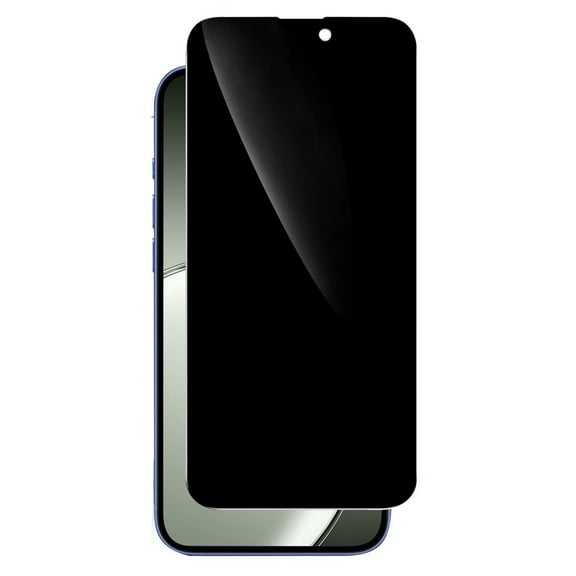1 Pack for iPhone 16 Plus Privacy Screen Protector, Anti Spy Tempered Glass Film 9H Hardness, Shatterproof Scratch Resistant for iPhone 16 Plus, Case Friendly, Black