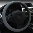 thumbnail image 1 of Dvkptbk DIY Leather Car Auto Soft Steering Decoration Wheel Cover Thread Anti-slip New, 1 of 2