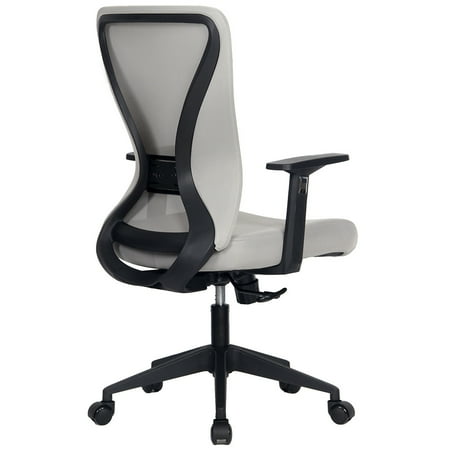 UPC: 0749403002449 | Modern Home Xelo Solo Mid-Back Desk/Office Task Chair (Black/Gray)