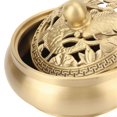 thumbnail image 3 of Incense Burner Brass Exquisite Retro Antique Style Easy Cleaning Incense Burner Holder for Desktop Decoration, 3 of 3