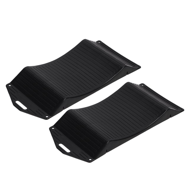 Wheels Tire Saver Ramps Anti Slip Pads Design, 2PCS Car Tire Wheel Ramps For Flat Spot And Flat Tire Prevention, Portable Tire Vehicle Travel Ramps