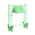 thumbnail image 2 of Soporte de exhibición para joyería Salvador Organizador de soporte 8 Mini perchas Verde, 2 of 10