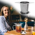 thumbnail image 1 of Up to 50% off ! TopLLC Steel Tea Infuser,Universal Basket For Steeping Loose Leaf Tea,The Universal Infuser - For Loose Leaf Tea Or Coffee on Clearance, 1 of 9