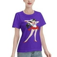 thumbnail image 2 of Women's Basic Short Sleeve T-Shirt Sailor Moon Rei Hono, 2 of 6