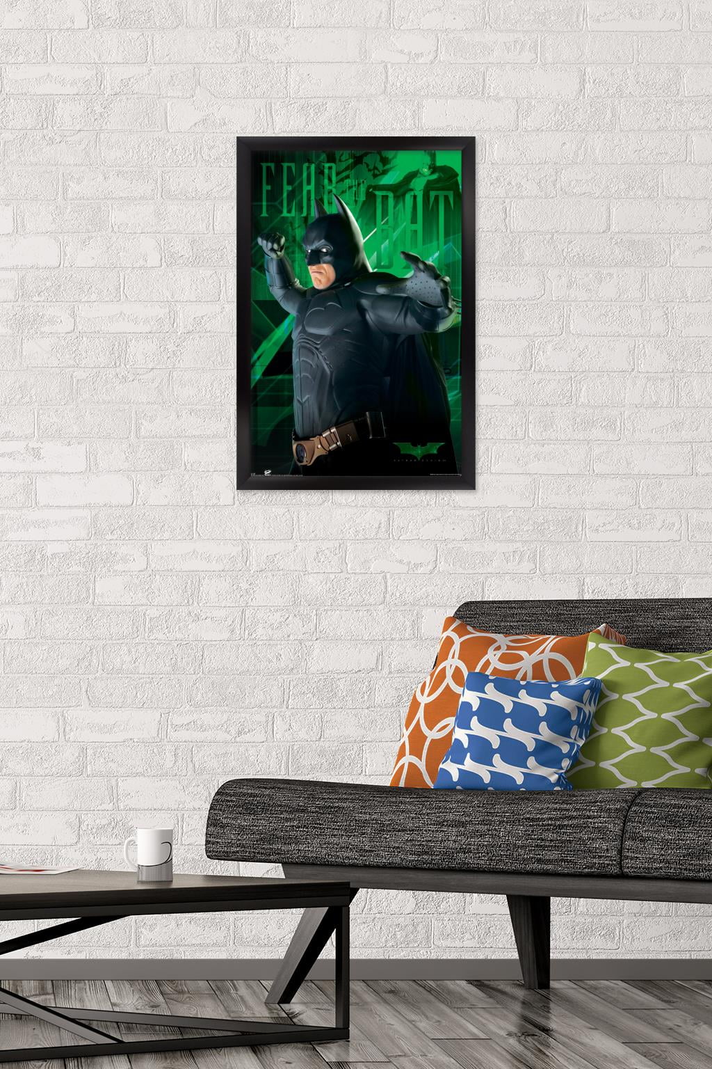 DC Comics - Batman - Fear Wall Poster, 14.725" x 22.375", Framed