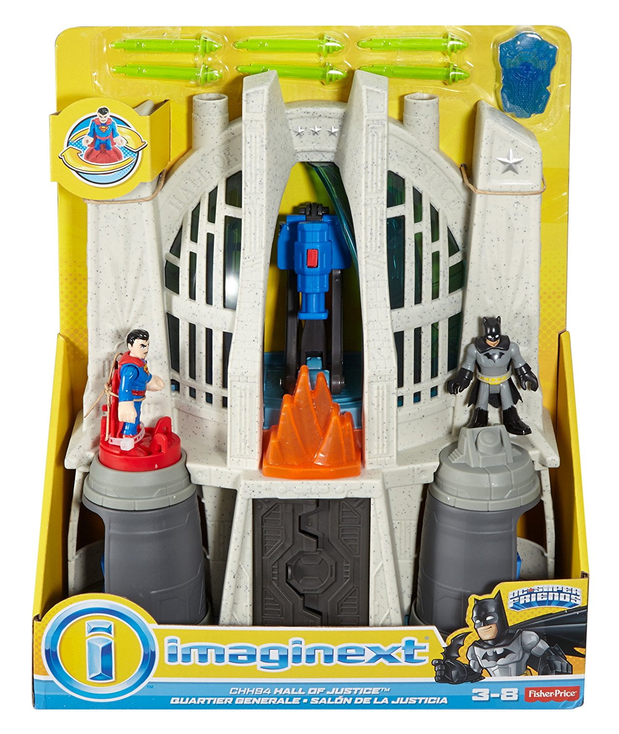imaginext hall of justice