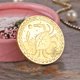 thumbnail image 1 of Regalo coleccionable de monedas conmemorativas chapadas en oro de constelación de 5 uds (cáncer), 1 of 7