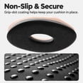 thumbnail image 6 of Hyknon Donut Pillow for Tailbone Pain Relief Thicken Memory Foam Seat Cushion Ergonomic Non-Slip Wheelchair Cushions Pads for Office Home Pregnancy Long Sitting, 6 of 7