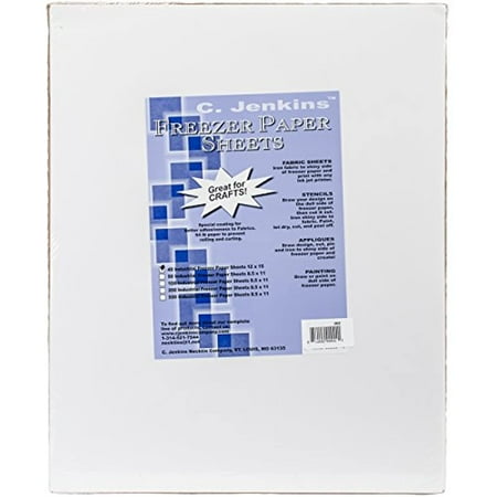 C. Jenkins Freezer Paper Sheets, 12 by 15-Inch, 40 Per Package