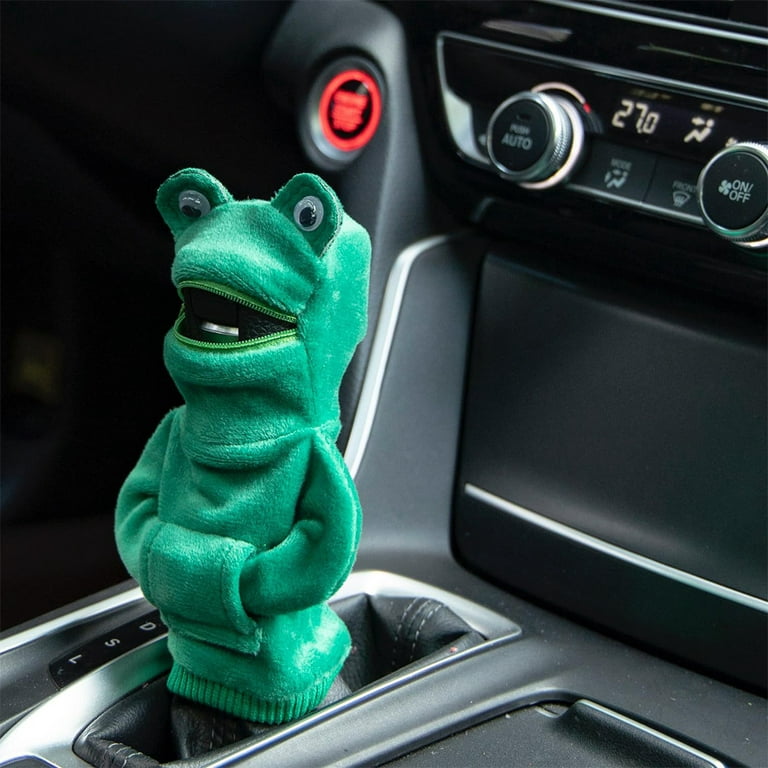 Cartoon Gear Shift Cover, Cute Universal Shift Hoodie Cover, Funny