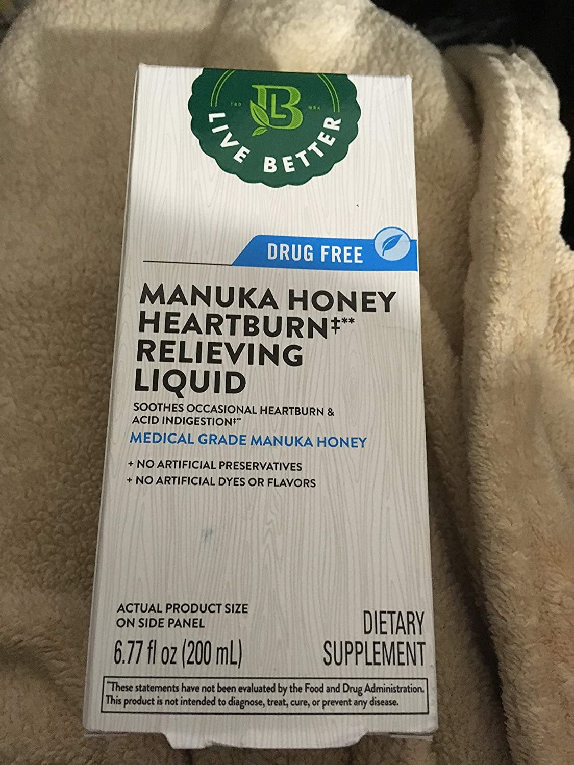 Manuka Honey Heartburn Relieving Liquid Drug Free SOOTHES ...