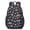 Fireman and Cone, variant on Fireman and Cone Blue Pattern 17" School Backpacks for Teens,Waterproof Oxford Fabric,S-Shape Padded Straps for School,Travel,Hiking,Camping