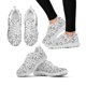 thumbnail image 1 of Zapatos de malla con estampado de notas musicales para mujer, zapatos de primavera para mujer, zapatillas planas con cordones, calzado de talla grande para mujer, 1 of 6
