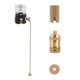 thumbnail image 1 of 1 Set Pull Chain Light Fixture E27 Pullswitch Lamp Holder Ceiling Light Socket Accessory, 1 of 4