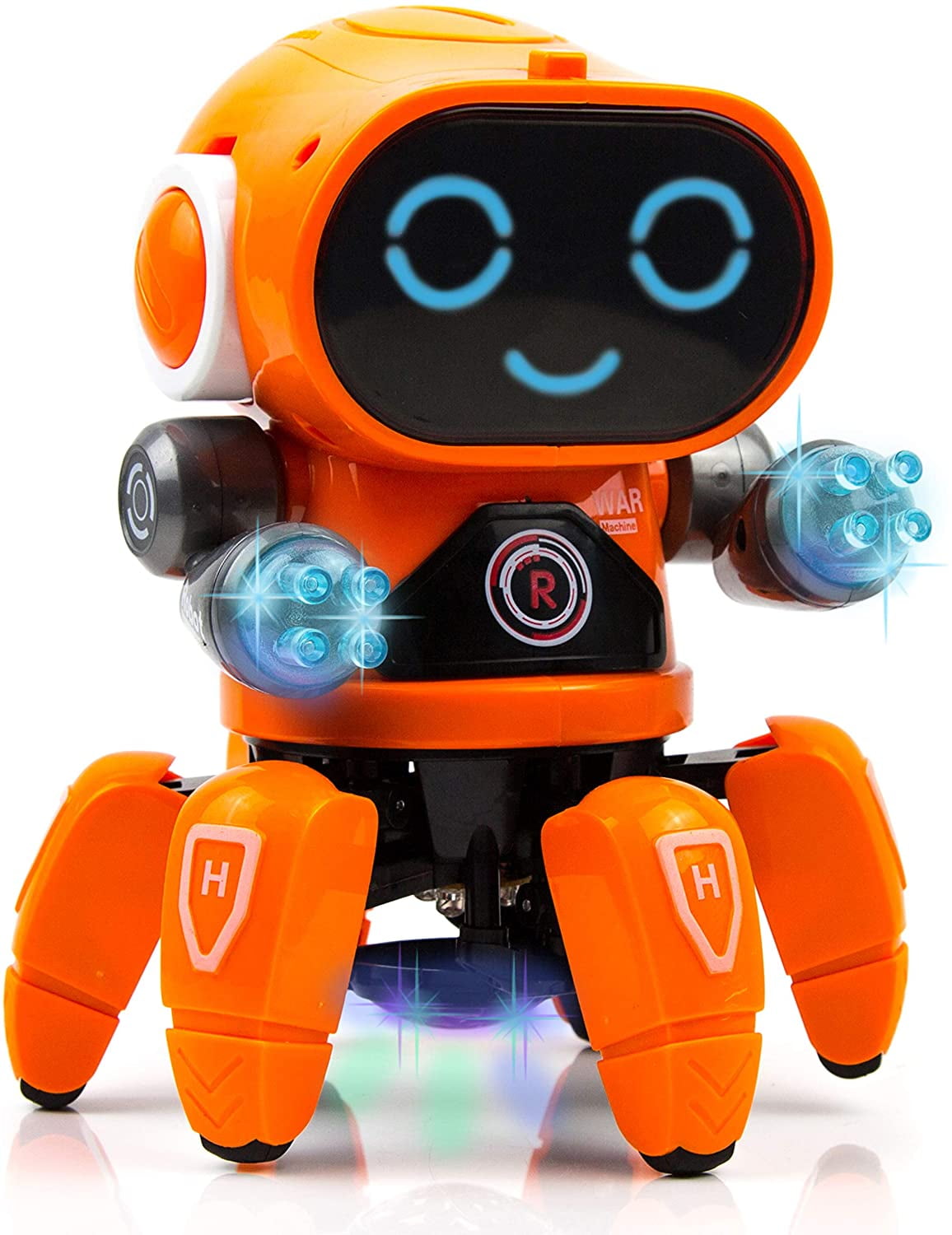 Toysery Bot Robot with Colorful Lights and Music | Kids Moving Multifunctional Robot Toy for Boys Best Gift Idea (Colors may very) - Walmart.com