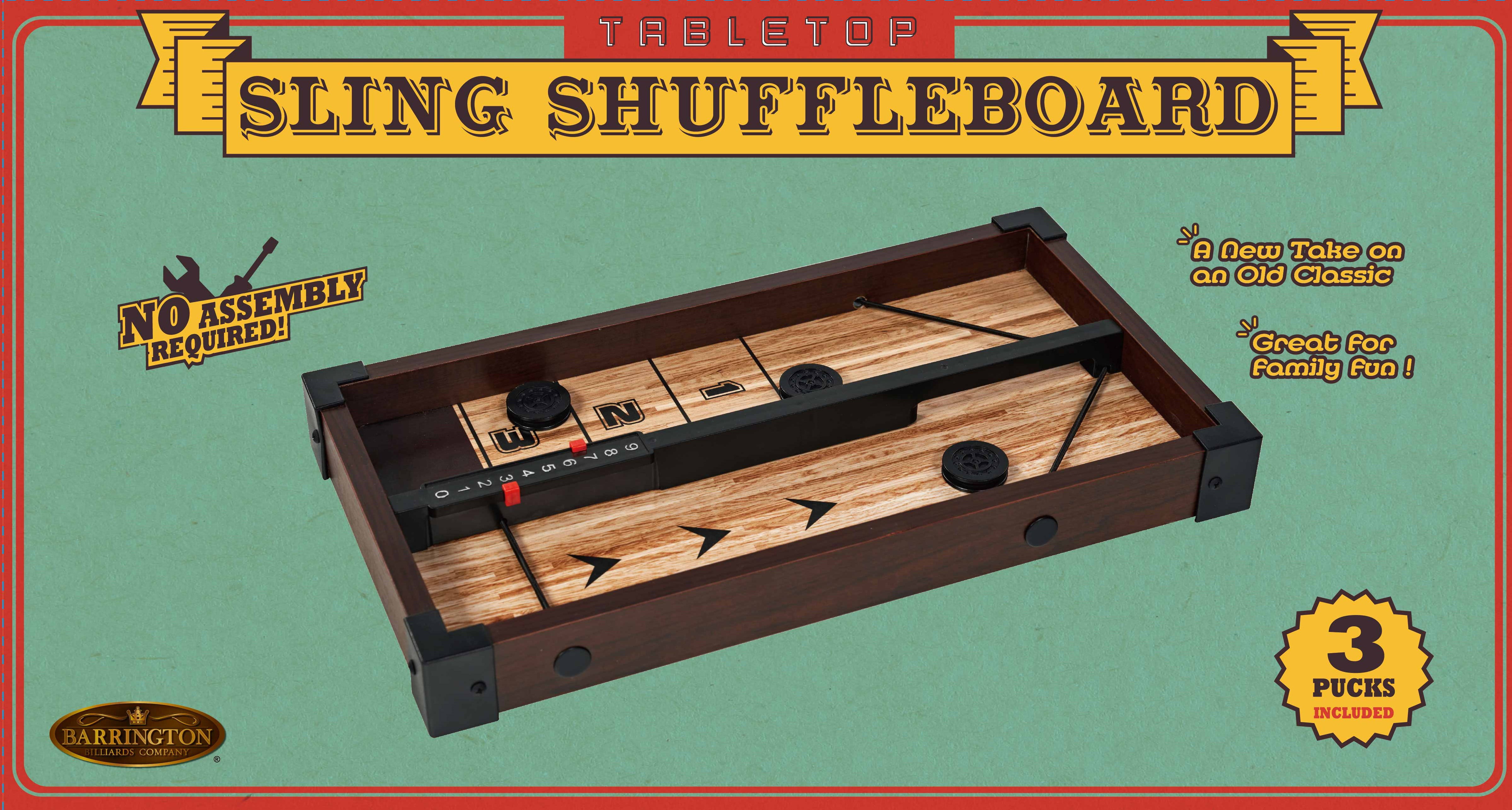 Barrington 16 Tabletop Sling Shuffleboard Game Table