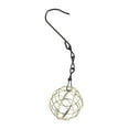 thumbnail image 3 of Premium Wild Animals Hanging Bird Feeder - Metal, 4X Fat Ball Capacity Gold (with Chain), 3 of 9