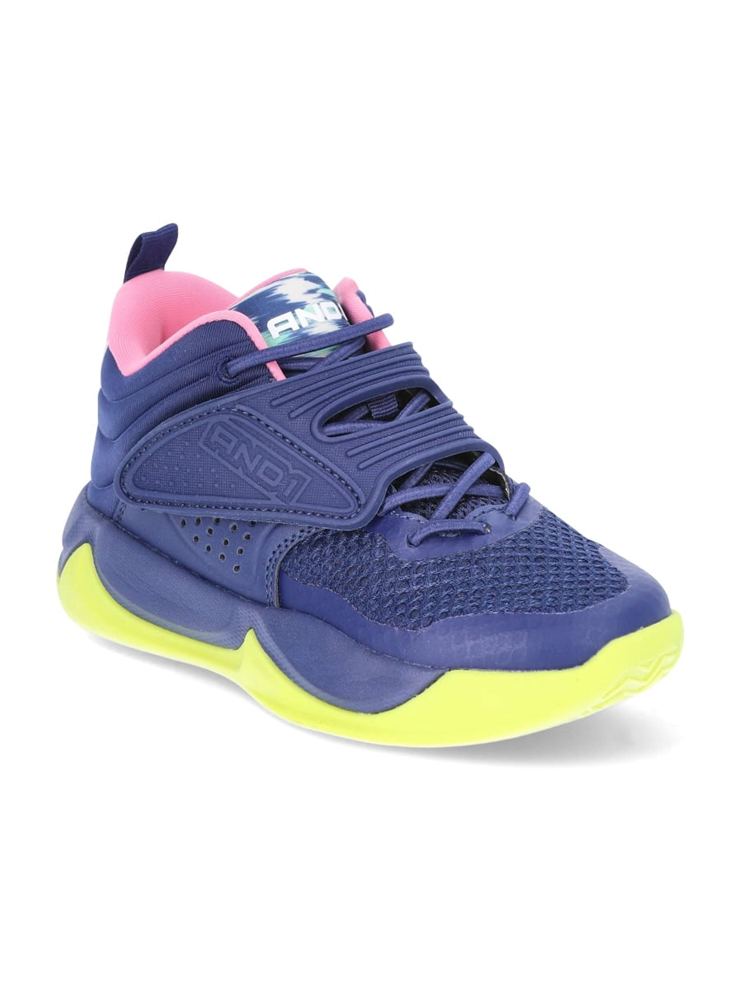 AND1 Little & Big Boys Limelight Basketball Sneakers