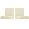 thumbnail image 1 of Funda para silla de oficina sólida, multicolor, resistente al desgaste, muebles de oficina para las cuatro estaciones, Protector exterior, funda giratoria blanca AweSitey HA012491-08, 1 of 5