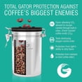 thumbnail image 4 of Bidón de café Coffee Gator de acero inoxidable, 500 ml, color naranja, 4 of 8