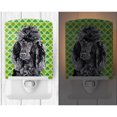thumbnail image 2 of Black Standard Poodle Lucky Shamrock St. Patricks Day Ceramic Night Light, 2 of 2