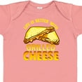 thumbnail image 4 of Inktastic Life is Better with Grilled Cheese Boys or Girls Baby Bodysuit, 4 of 5